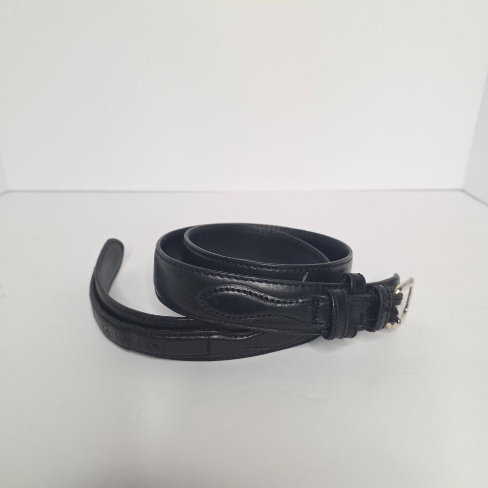 Cabela's Genuine Leather Size 38 Mens black Belt